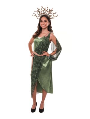 Kleid Medusa grün XS