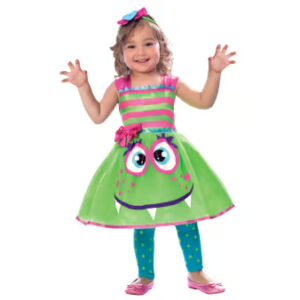 Kleid Monster 2-tlg. bunt 3-4 Jahre Farbe: bunt