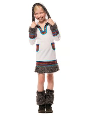 Kleid Polar Mädchen 2-tlg. Mädchen weiß 152