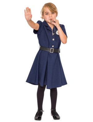 Kleid Police Kinder 2-tlg. Mädchen blau 152