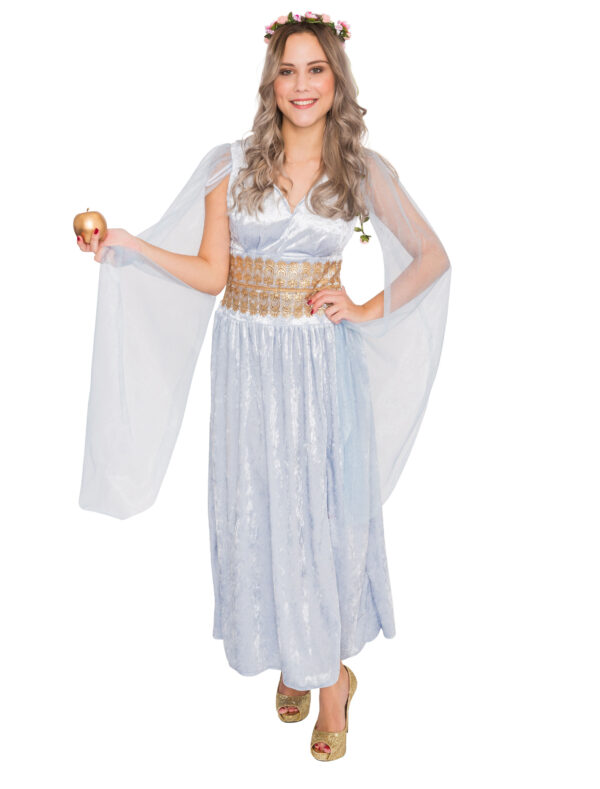 Kleid Römerin Damen hellblau XL