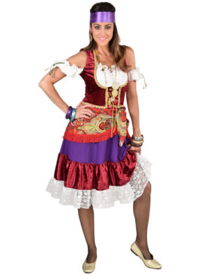 Kleid Vagabundin Damen bunt XL Farbe: bunt