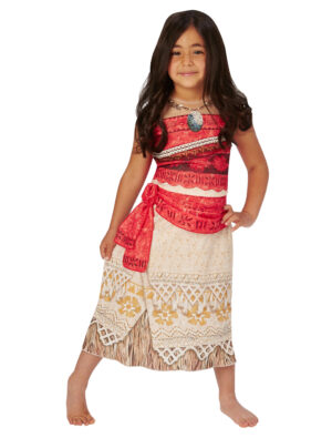 Kleid Vaiana Kinder rot M