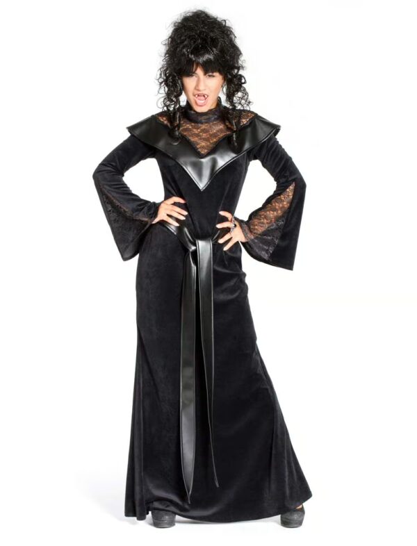 Kleid Vampirdame schwarz S