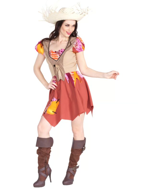 Kleid Vogelscheuche 46 Farbe: