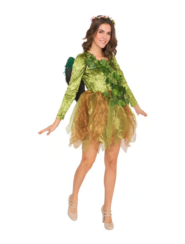 Kleid Waldfee Damen grün L