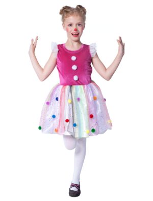 Kleidchen Clown 116 Farbe: