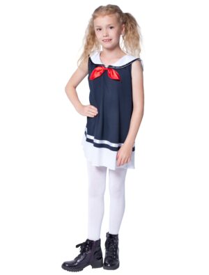Kleidchen Matrosin Kinder dunkelblau