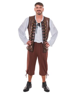 Kniebundhose Herren braun S/M