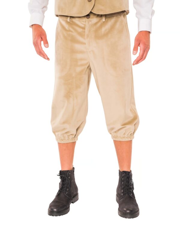 Kniebundhose Herren grau L