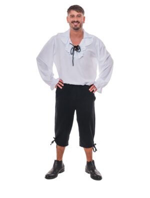 Kniebundhose Herren schwarz S/M