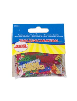 Konfetti Happy Birthday 15g Farbe: mehrfarbig