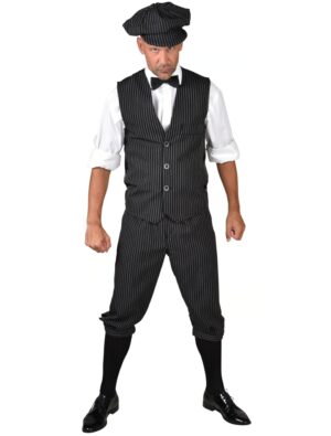 Kostüm 20er Jahre 3-tlg. Herren schwarz XL