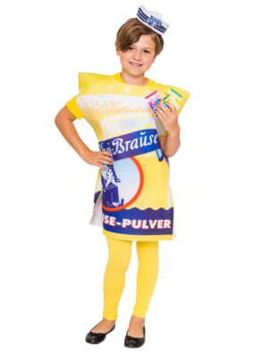 Kostüm Ahoj-Brause Kinder gelb one size