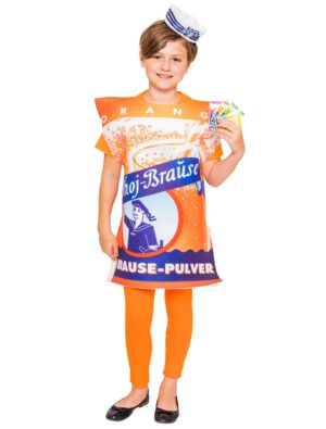 Kostüm Ahoj-Brause Kinder orange one size