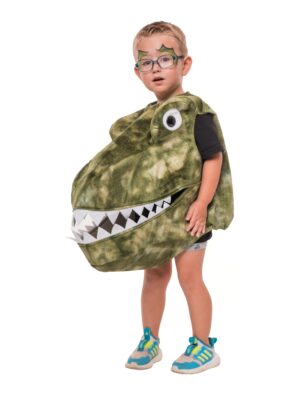Kostüm Alligator Kinder grün one size