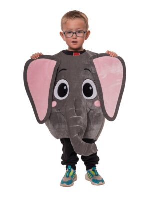 Kostüm Elefant Kinder grau one size