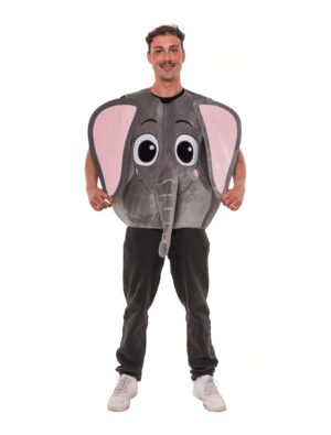 Kostüm Elefant grau one size