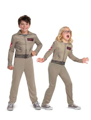 Kostüm Ghostbusters ALM Basic Kinder grau 7-8 Jahre