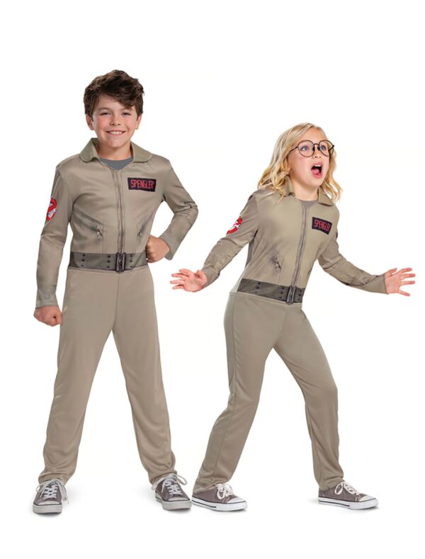 Kostüm Ghostbusters ALM Basic Kinder grau 7-8 Jahre