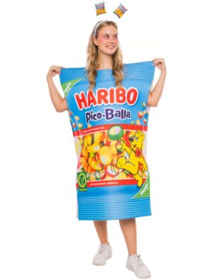 Kostüm HARIBO Pico-Balla Erwachsene bunt one size Farbe: bunt