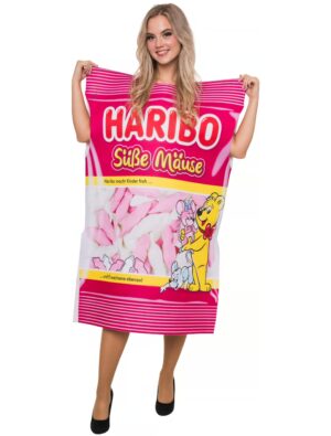 Kostüm HARIBO Süße Mäuse bunt one size Farbe: bunt