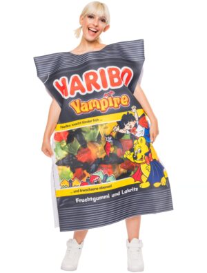 Kostüm HARIBO Vampire Erwachsene bunt one size Farbe: bunt