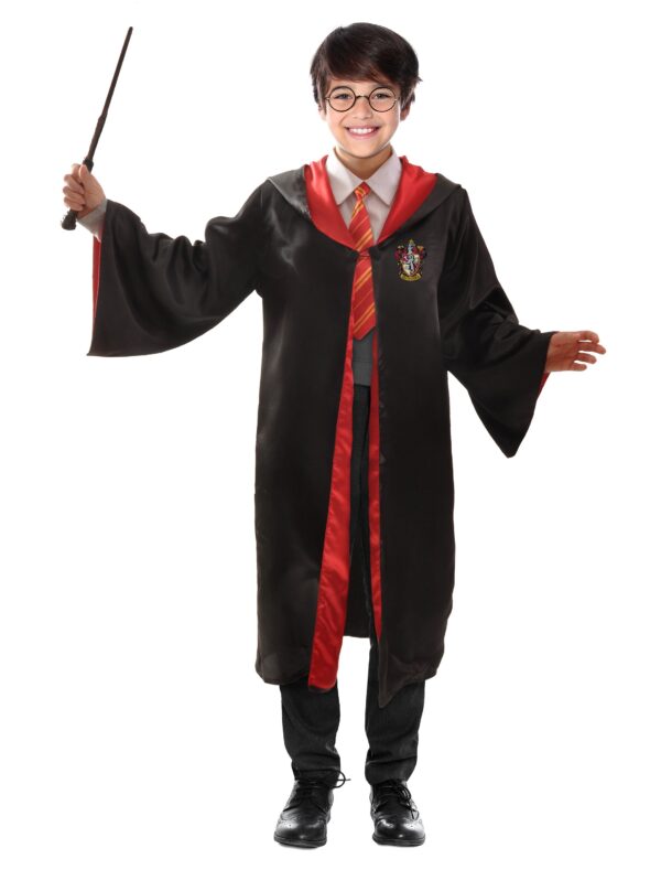 Kostüm Harry Potter 5-tlg. Kinder schwarz 7-9 Jahre