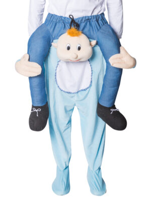 Kostüm Huckepack Baby hellblau one size