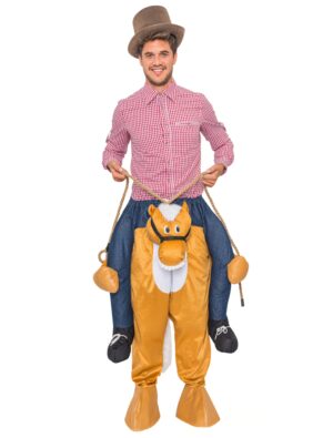 Kostüm Huckepack Pferd Farbe: braun