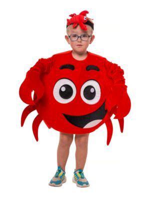 Kostüm Hummer Kinder rot one size
