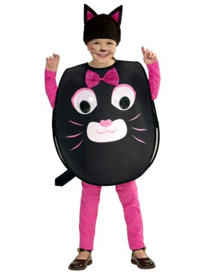 Kostüm Katze Kinder 2-tlg. Farbe: schwarz