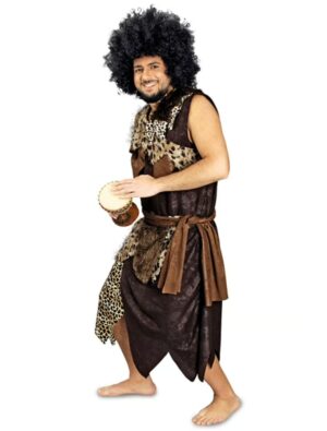 Kostüm König des Dschungels Herren braun 58-60 58/60