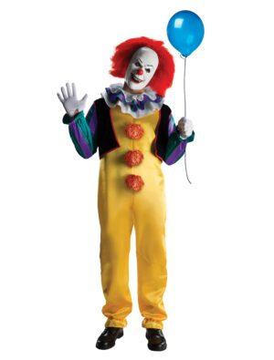 Kostüm Pennywise ES deluxe 5-tlg. bunt STD Farbe: bunt