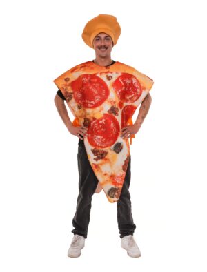 Kostüm Pizzastück bunt one size Farbe: bunt