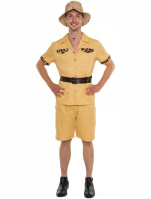 Kostüm Safari 2-tlg. Herren beige S