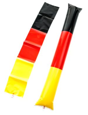 Kostümzubehör Applausstäbe Deutschland 54cm Farbe: schwarz/rot/gold