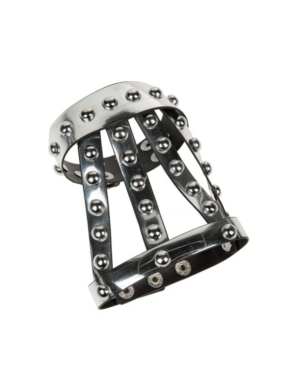 Kostümzubehör Armband Punker silber