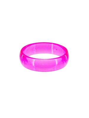Kostümzubehör Armreif transparent pink