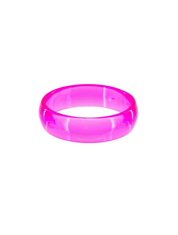 Kostümzubehör Armreif transparent pink