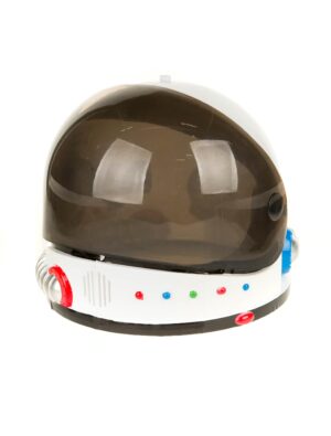 Kostümzubehör Astronautenhelm Farbe: weiß