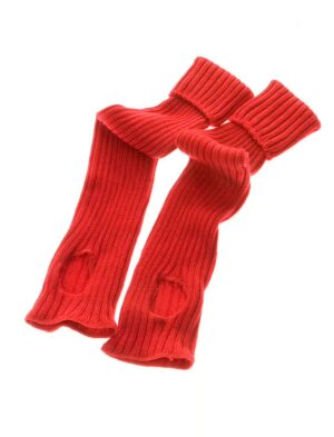 Kostümzubehör Ballettstulpen 60cm rot