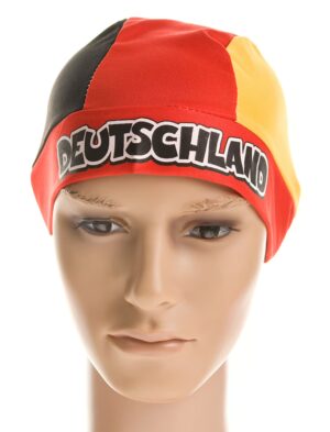 Kostümzubehör Bandana Deutschland Farbe: schwarz/rot/gold