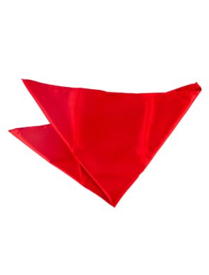 Kostümzubehör Bandana Satin rot