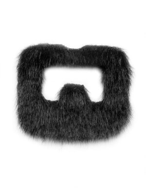 Kostümzubehör Bart Henriquatre schwarz