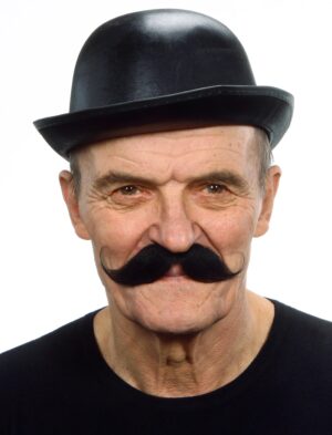 Kostümzubehör Bart Koch schwarz