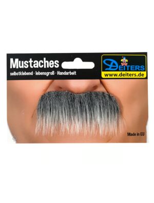 Kostümzubehör Bart Trainer weiß/grau