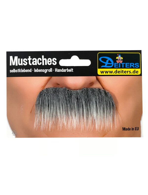 Kostümzubehör Bart Trainer weiß/grau