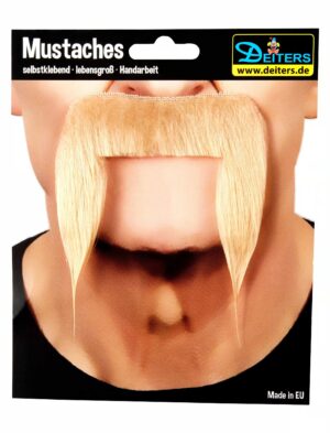 Kostümzubehör Bart Wikinger blond