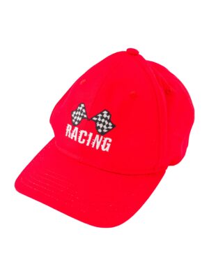 Kostümzubehör Baseball Cap Racing rot one size